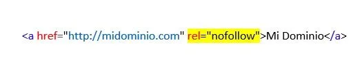 Implementación del atributo HTML “nofollow” Implementación del atributo HTML “nofollow”