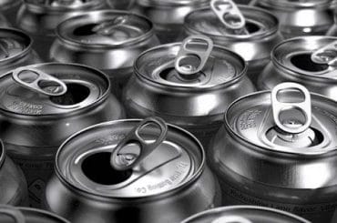 Latas de cerveza artesanal