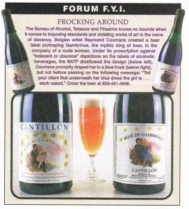 Rosé de Gambrinus en Playboy