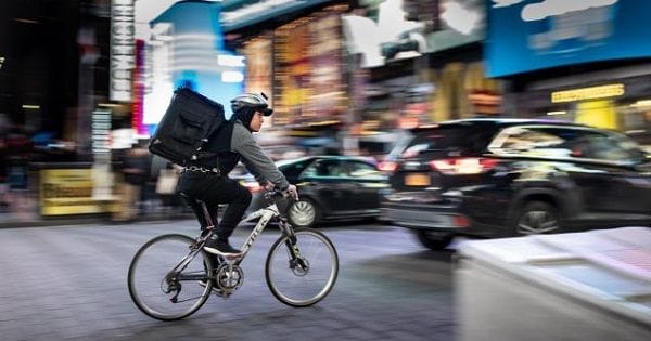 Delivery en bicicleta Delivery en bicicleta