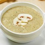 Crema de champiñones