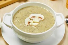 Crema de champiñones