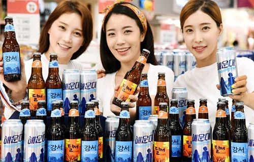 Cervezas coreanas