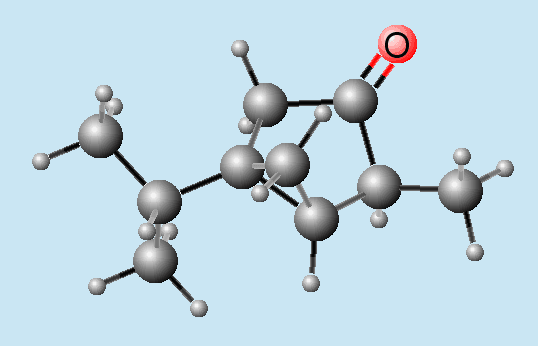 Estructura química de la tuyona