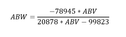 Formula ABW 2 Formula ABW 2