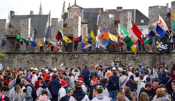 Celebración anual de la batalla del castillo Gravensteen Celebración anual de la batalla del castillo Gravensteen