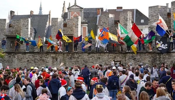 Celebración anual de la batalla del castillo Gravensteen Celebración anual de la batalla del castillo Gravensteen