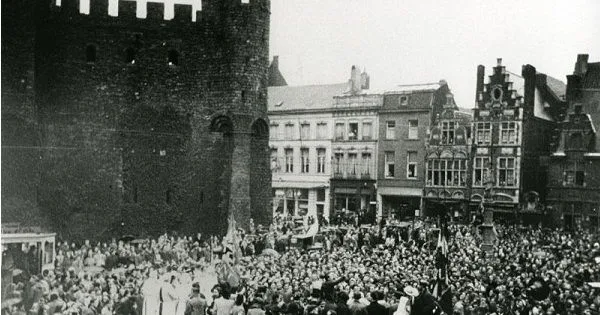La batalla del castillo Gravensteen