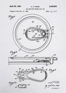 Patente argolla lata