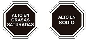 Alto en grasas saturadas y sodio Alto en grasas saturadas y sodio