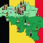 Mapa cervezas belgas