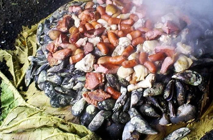 Curanto en hoyo Curanto en hoyo