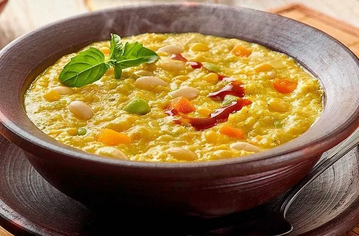 Porotos com mazamorra Porotos com mazamorra