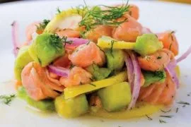Receta de ceviche con cerveza gose
