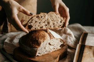 Pan bagazo recien horneado Pan bagazo recien horneado