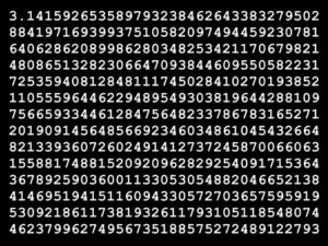 Decimais do pi Decimais do pi