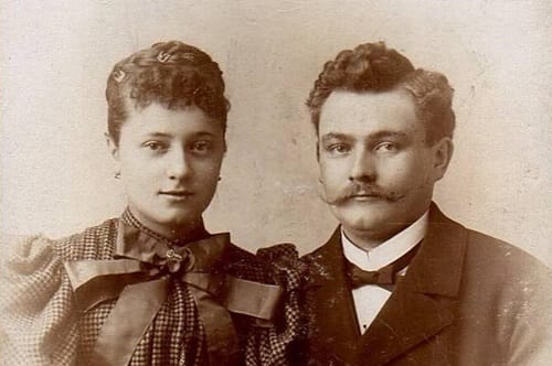 Mathilde y Georg Schneider