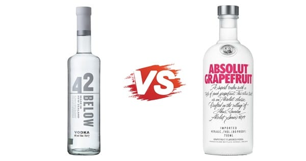 42 Below Vodka vs. Absolut Grapefruit