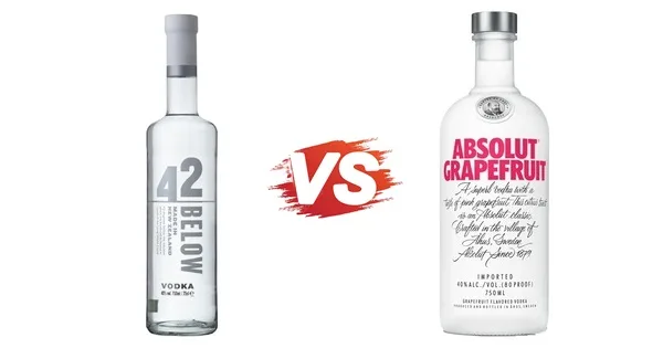 42 Below Vodka vs. Absolut Grapefruit