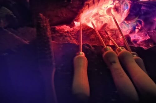 Calentamiento de varilla Bierstacheln