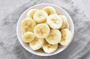 Plátano en rebanadas Plátano en rebanadas