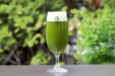 Cerveza con té matcha