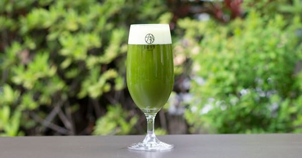 Cerveza con té matcha Cerveza con té matcha