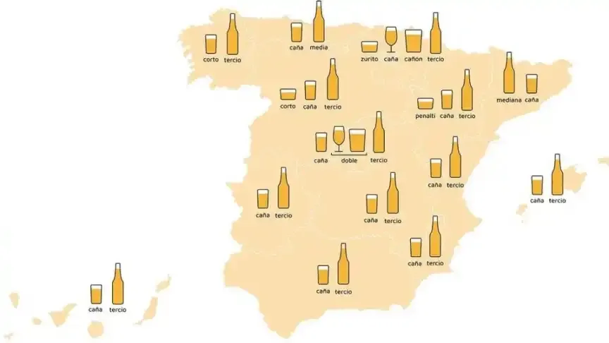 Cómo se toma cerveza en España Cómo se toma cerveza en España