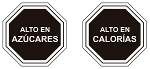 Alto en azúcares y calorías