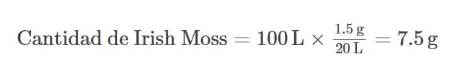 Calculo Irish Moss