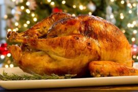 Receta de pavo navideño a la cerveza