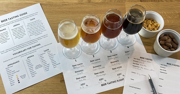 Tipos de reseñas de cerveza