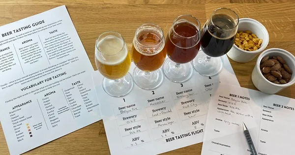 Tipos de reseñas de cerveza