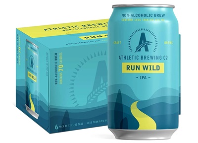 Athletic Brewing Run Wild IPA Craft Brew