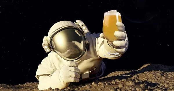 Cerveza elaborada en el espacio Cerveza elaborada en el espacio