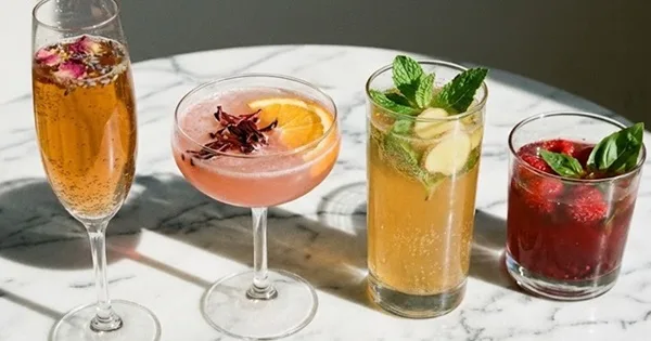 Cocteles con Kombucha