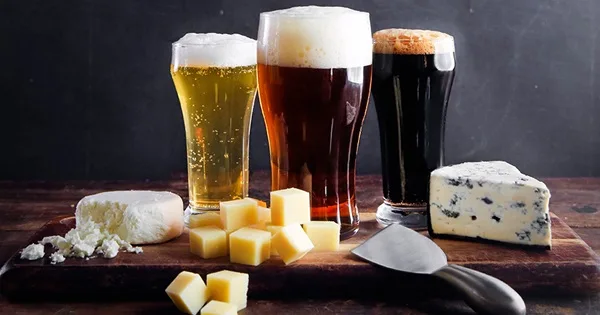 Maridaje cerveza y queso