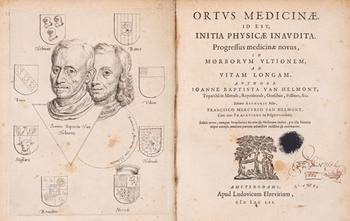 Ortus Medicinae, obra póstuma de Van Helmont