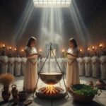 Elaboración de Kykeon en los misterios de Eleusis
