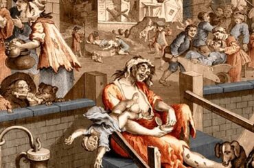 La historia de la Gin Craze londinense