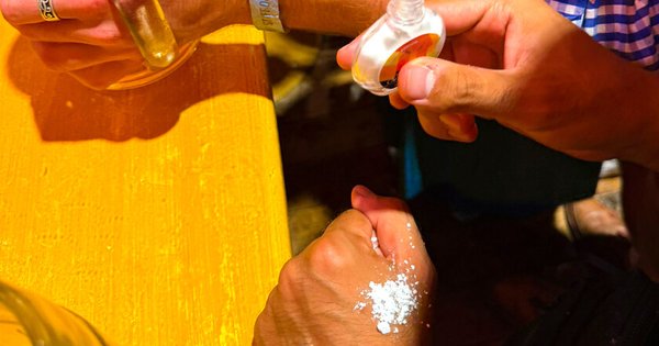 Polvo blanco Wiesn Koks consumido en las mesas del Oktoberfest de Múnich