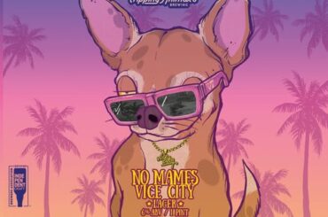 Etiqueta de la cerveza No Mames Vice City de Tripping Animals Brewing, una de las cervezas de GTA 6 aprobadas en Estados Unidos