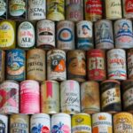 Latas de cerveza antiguas de tapa plana, historia de la lata de cerveza